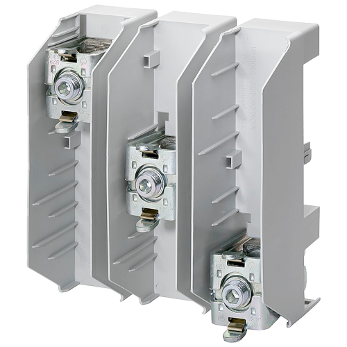 Connection terminal set, 3-pole for flat bars to 32x 20 mm Busbar center-to-center spacing 60 mm UL