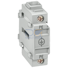 Neutral conductor/PE terminal, continuous, for Front mounting, Up to 16 A, accessory for main and em
