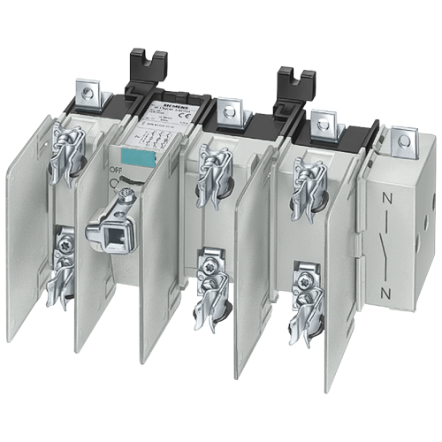 Switch disconnector with fuse for LV HRC fuses Sz. 3/2 Iu=630 A, Ue = 690 V, 3-pole, UR