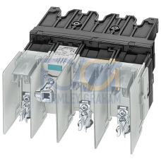 Switch disconnector with fuse in new design Iu=400 A, Ue = 690 V, 3-pole for LV HRC fuse Sz. 1 and 2