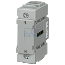 Neutral conductor/PE terminal, continuous, for floor mounting, installation in distribution boards,