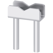 Saddle terminal 120 - 240 mm2, for size NH2 with screw connection, accessory