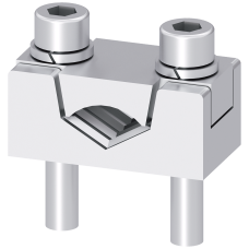 Prism terminal single 70 - 150 mm2, for size NH1 with screw connection
