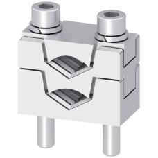 Prism terminal double 2x 35 - 70 mm2, for size NH1 with screw terminal, accessory for fuse switch disconnector 3NP1 Contains 3 terminals