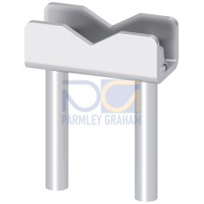 Saddle terminal 150 - 300 mm2, for size NH3 with screw connection, accessory