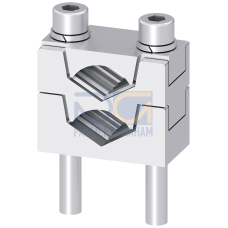 Prism terminal double 2x 150 - 185 mm2, for size NH3 with screw connection