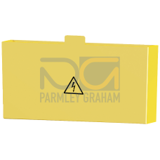 Cover cap, for 1 empty space on a 3-phase busbar, for size NH000