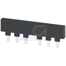 3-phase busbar, for 2x Size NH000, accessory for fuse switch disconnector 3NP1 Contains 5 bars