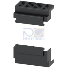 Reach-around protection for busbars, Rittal system, for size NH000, accessory