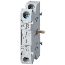 Auxiliary switch, 2 NO, accessory for Main and emergency switching-off switch 3LD2, floor mounting,