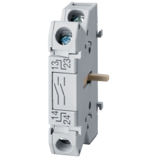 Auxiliary switch, 2 NO, accessory for Main and emergency switching-off switch 3LD2, floor mounting,