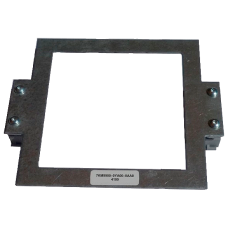 Adapter for DIN rail mounting, display faces towards DIN rail, for 7KM PAC