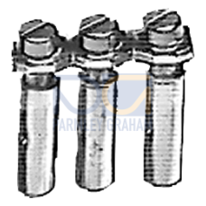 Link rail for 10 terminals size 35