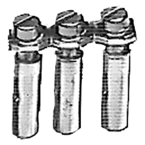 Link rail for 10 terminals size 35