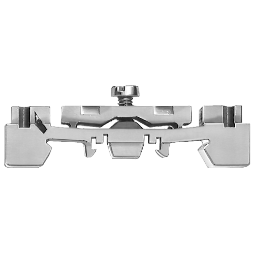 Insulation block for mounting support rails