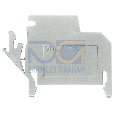 N isolating terminal thermoplast screw-type terminal blue, 6.5 mm, size 4