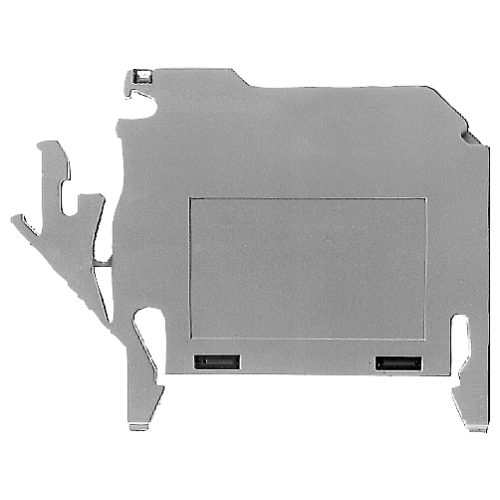 N isolating terminal thermoplast screw-type terminal blue, 10 mm, size 16