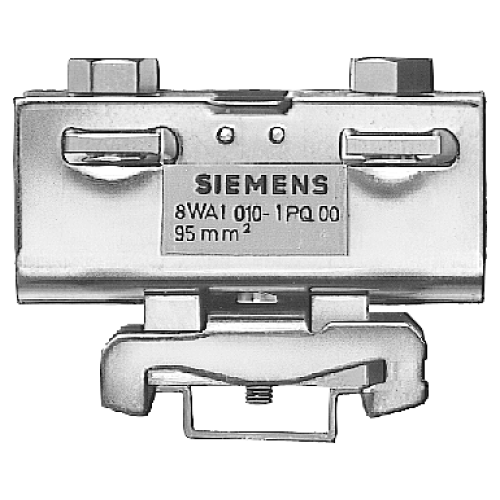 PE terminal, blank, size 95, 2 screw-type terminals