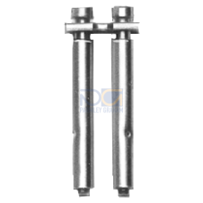 Link rail for 2 terminals, for INSTA