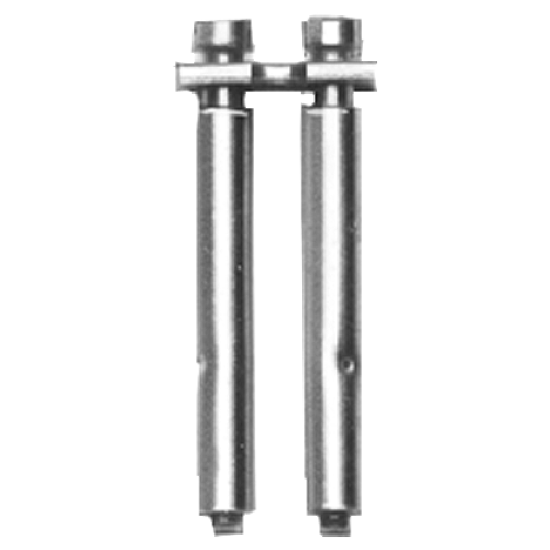 Link rail for 2 terminals, for INSTA