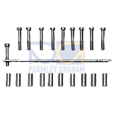 Link rail, not mounted for 10 terminals Sz. 6
