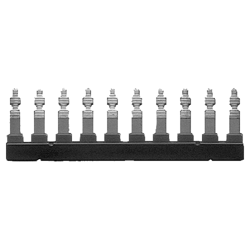 Connecting comb, 2-pole