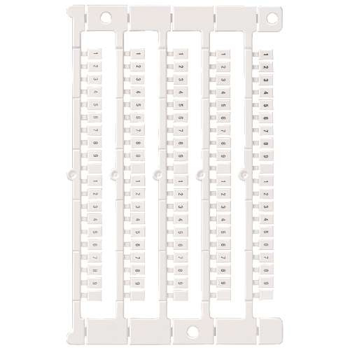 inscription label, horizontal and vertical, W: 35 mm, white