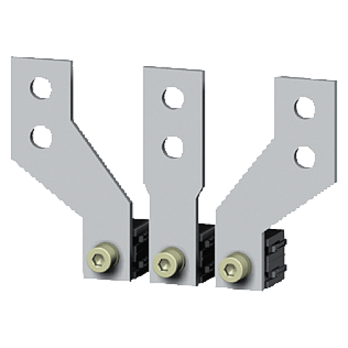 accessory for VT250 front connecting bars increased pole spacing comprises 3 connections, long 3-pol