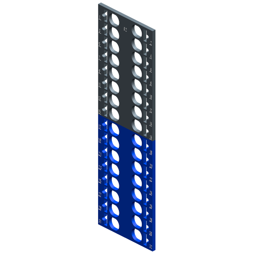 10 COLOR IDENTIFICATION LABELS CC02