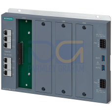 SIMATIC CN 4100 Rack 4 Slot, Process Automation, 6x Ethernet, 2x USB, 2x 24V DC
