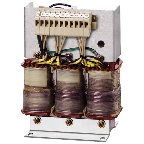 Power supply (unfiltered), 3-ph. PN(kW) 0.36, Upri=400 V, Usec (V DC): 30-27-24