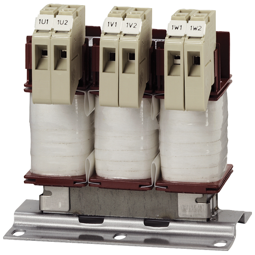 MAINS CHOKE F.FU; PHASES:3; UN1(V):480; ITHMAX 1(A) / F1(HZ):16 /60; I LN (A):14,4; UK(%):2; LN(MH):