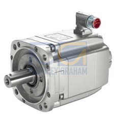SIMOTICS S synchronous motor 1FK7-HI PN=1.9 kW; UDC=600 V M0=8.5 Nm (100K); NN=3000 rpm; naturally cooled design IMB 5 (IM V1, IM V3) flange 1 power connector rotatable absolute encoder 24-bit +12- b