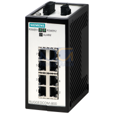 The RUGGEDCOM i800 is a compact, fully managed Ethernet switches designed to operate reliably in har