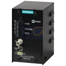 RUGGEDCOM RMC20 media converter is a utility-grade, protocol-independent, serial-to-fiber and serial standards converter for all serial communicati...