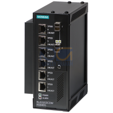 RUGGEDCOM RS940G is an industrially hardened, fully managed Ethernet switch providing 6 or 8 ports of Gigabit Ethernet. 6 10/100/1000BaseTX triple ...