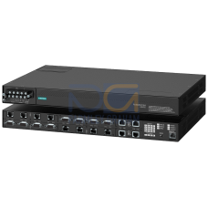 The RUGGEDCOM RS416 is an industrially hardened serial device server with an integrated, fully managed, Ethernet switch, designed to operate reliab...