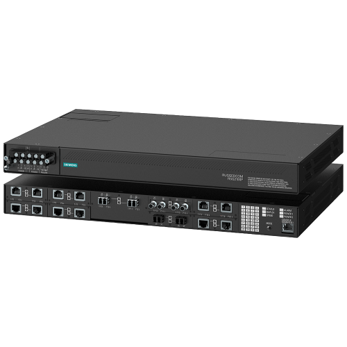 he RUGGEDCOM RSG2100PNC is an industrially hardened, Power Over Ethernet (PoE) enabled, fully managed, modular Ethernet switch. 56-bit Encryption; ...