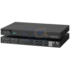 RUGGEDCOM RSG2100 is an industrially hardened, fully managed Ethernet switch; 128-bit Encryption; Up to 3-Gigabit Ethernet ports copper and/or fibe...