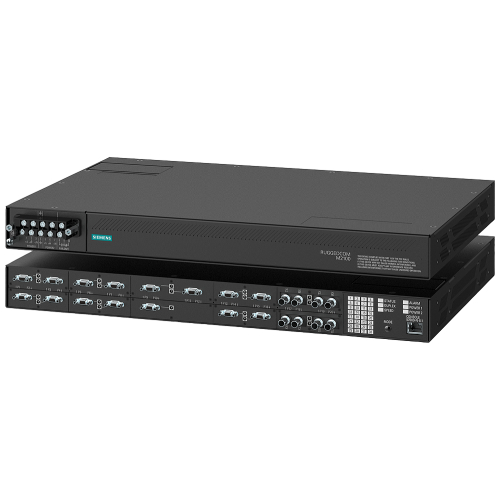 The RUGGEDCOM M2100 is an  MIL-STD hardened, fully managed, modular, Ethernet switch; 128-bit Encryption; Up to 3-Gigabit Ethernet ports copper and...