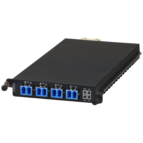 RUGGEDCOM RX1500PN LM 4FX11 Line Module 4x 100FX Multimode LC 2km