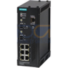 RUGGEDCOM RS900 is a 9-port, industrially hardened, fully managed Ethernet switch  with 128-bit encryption supporting 6 Fast Ethernet RJ45 ports and up to 3 Fast Ethernet Fiber ports available over m