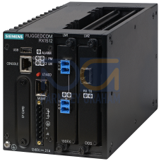 The RUGGEDCOM RX1512 series is a utility grade layer 2 and layer 3 switch and router in a compact form factor. 1x Fixed 10-72VDC power supply Field...