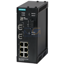 RUGGEDCOM RSL910 is a 10 port, industrially hardened, fully managed Ethernet switch with 128-bit encryption supporting 2 VDSL2 ports, 2 Gigabit Eth...