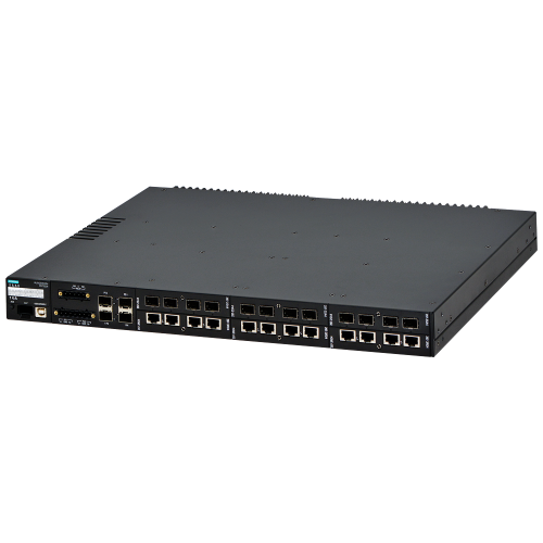 RUGGEDCOM RST2228 is a field modular, fully managed Layer 2 Ethernet switch with 4 x 1/10 GBit/s and 24 x 100/1000 MBit/s non-blocking ethernet por...