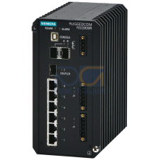 RUGGEDCOM RSG909R is a 9 port industrially hardened, fully managed Ethernet switch featuring an integrated HSR/PRP RedBox for use in harsh industri...
