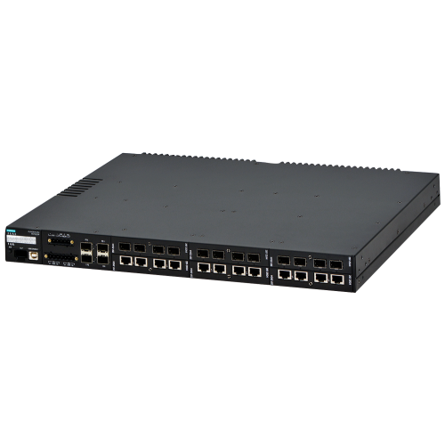 RUGGEDCOM RST2228P is a field modular, fully managed Layer 2 Ethernet switch with 4 x 1/10 GBit/s and 24 x 100/1000 MBit/s non-blocking ethernet po...