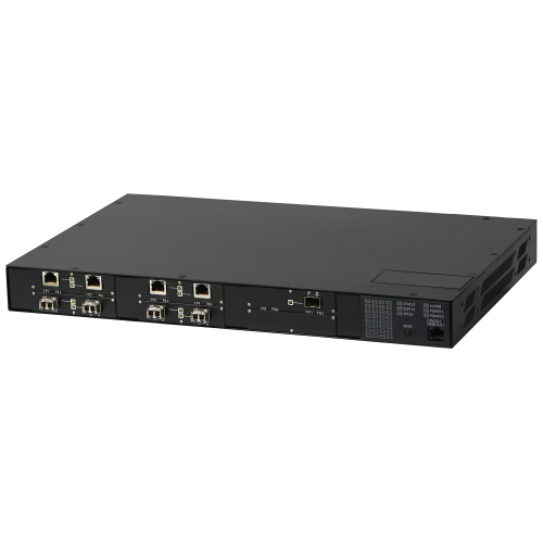 The RUGGEDCOM RSG2200 is an industrially hardened, fully managed modular Gigabit Ethernet switch; 128-bit Encryption; up to 9-Gigabit Ethernet port...
