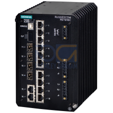 RUGGEDCOM RST916C is a 16 port industrially hardened, fully managed 10G Ethernet switch featuring integrated IEEE 1588 support for use in harsh ind...