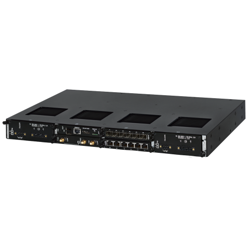The RUGGEDCOM RX1524 is a rugged, modular layer 2 switch + layer 3 router that supports up to 2 load sharing, hot swappable power supplies. Field r...